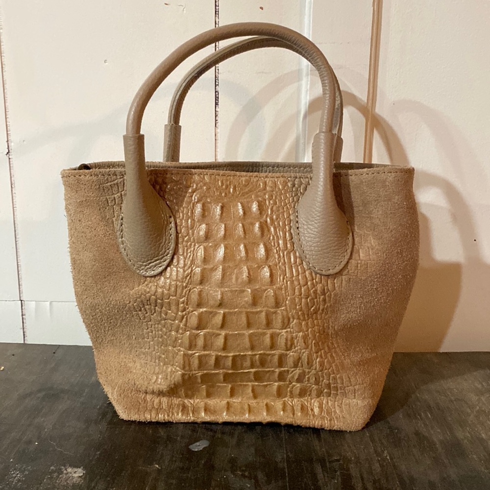 Genuine Leather Borse In Pelle mini tote purse